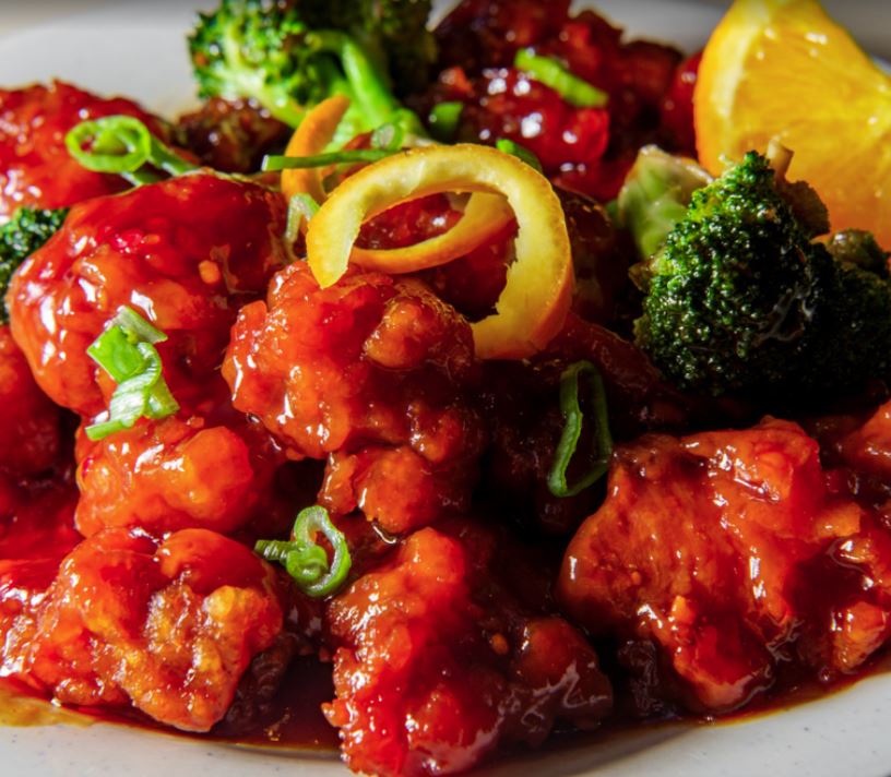 Order Hunan Chicken food online from First Wok Chinese store, Keyport on bringmethat.com