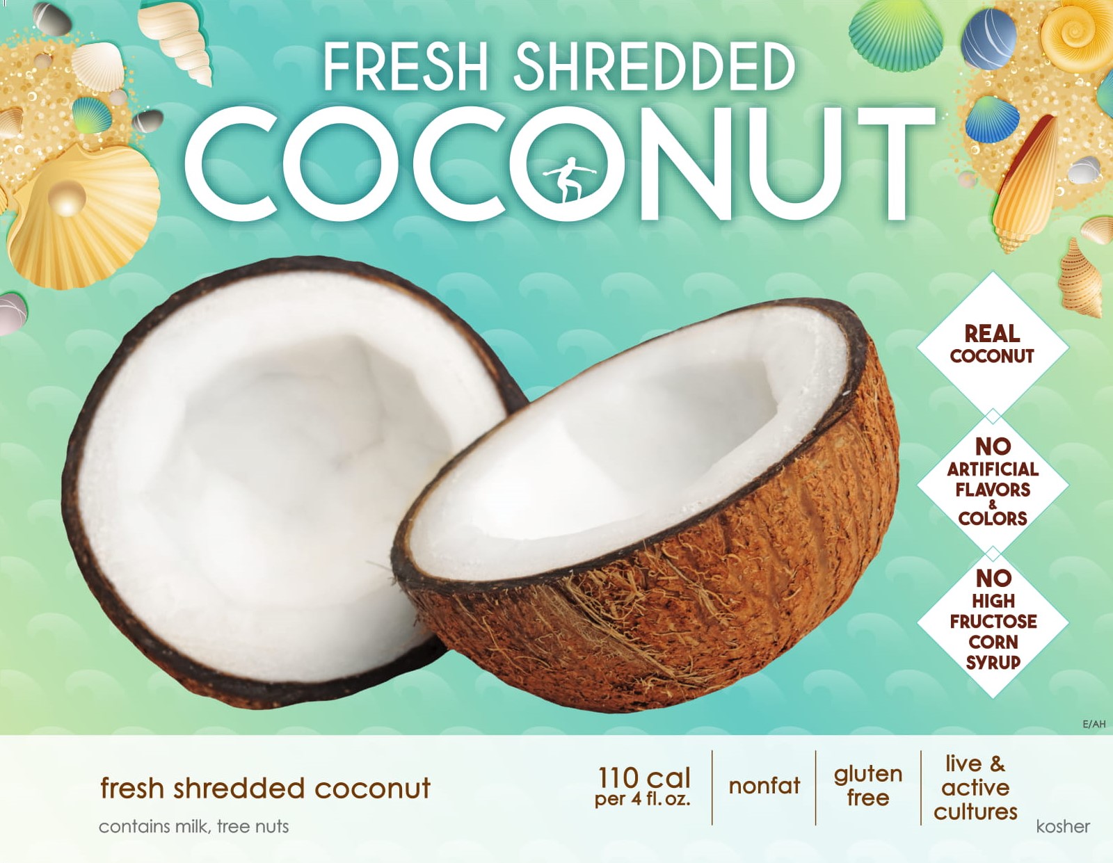 Order Fresh Shredded Coconut  (Alergen) - Non Fat food online from Menchie Frozen Yogurt store, Bristol on bringmethat.com