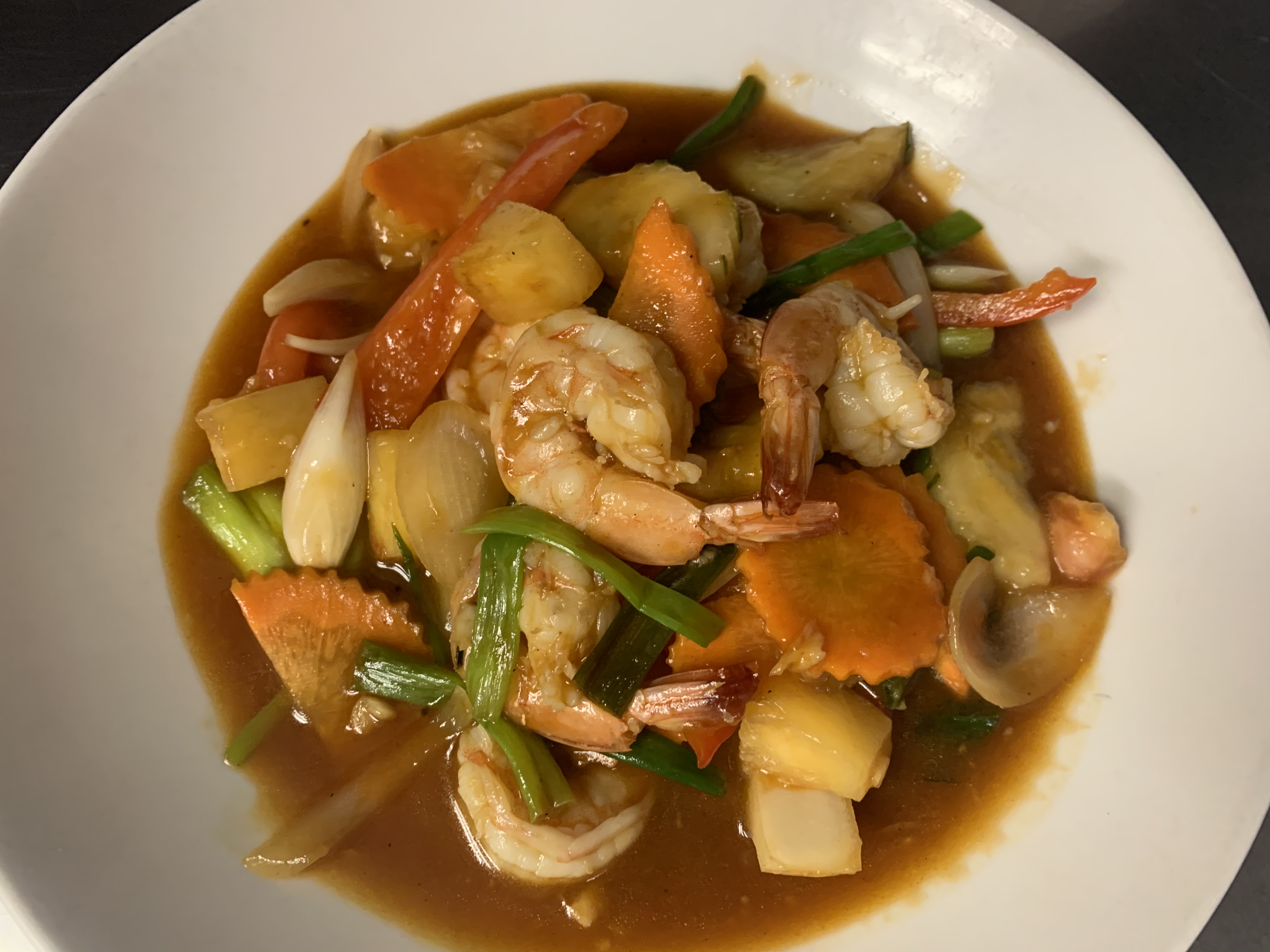 Order Sweet & Sour Shrimp Lunch food online from Haad Thai store, Washington on bringmethat.com