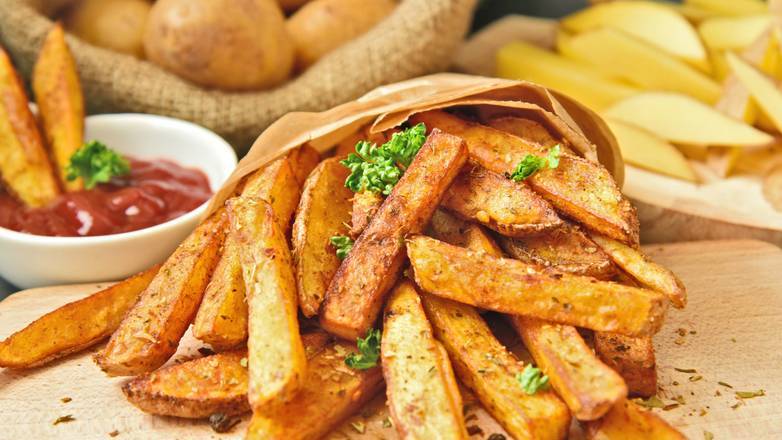 Order Spicy French Fries food online from Famous Gyro Bar store, Columbus on bringmethat.com