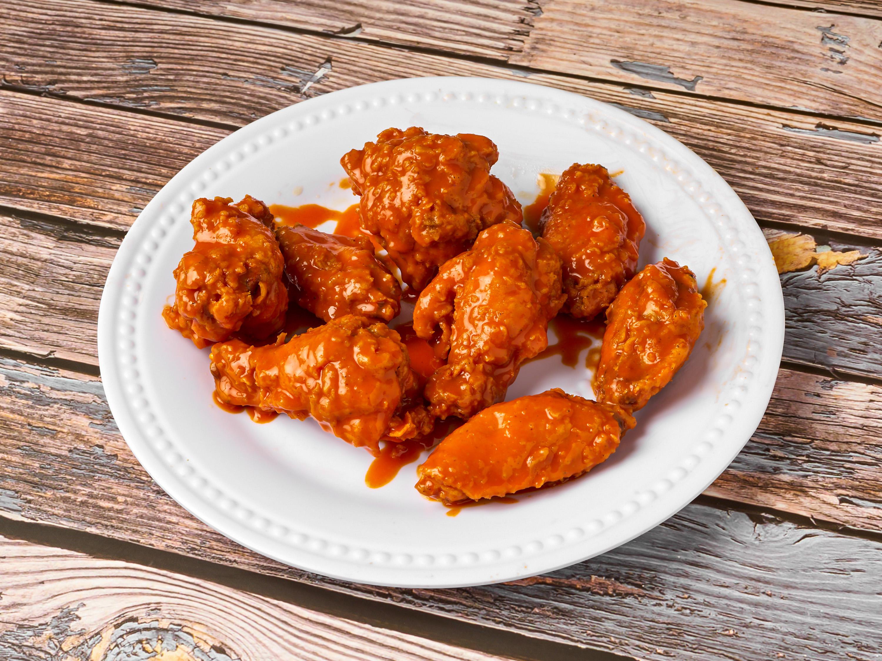 Order  Jumbo Hot wings 8pc food online from Chester Chicken store, La Porte on bringmethat.com
