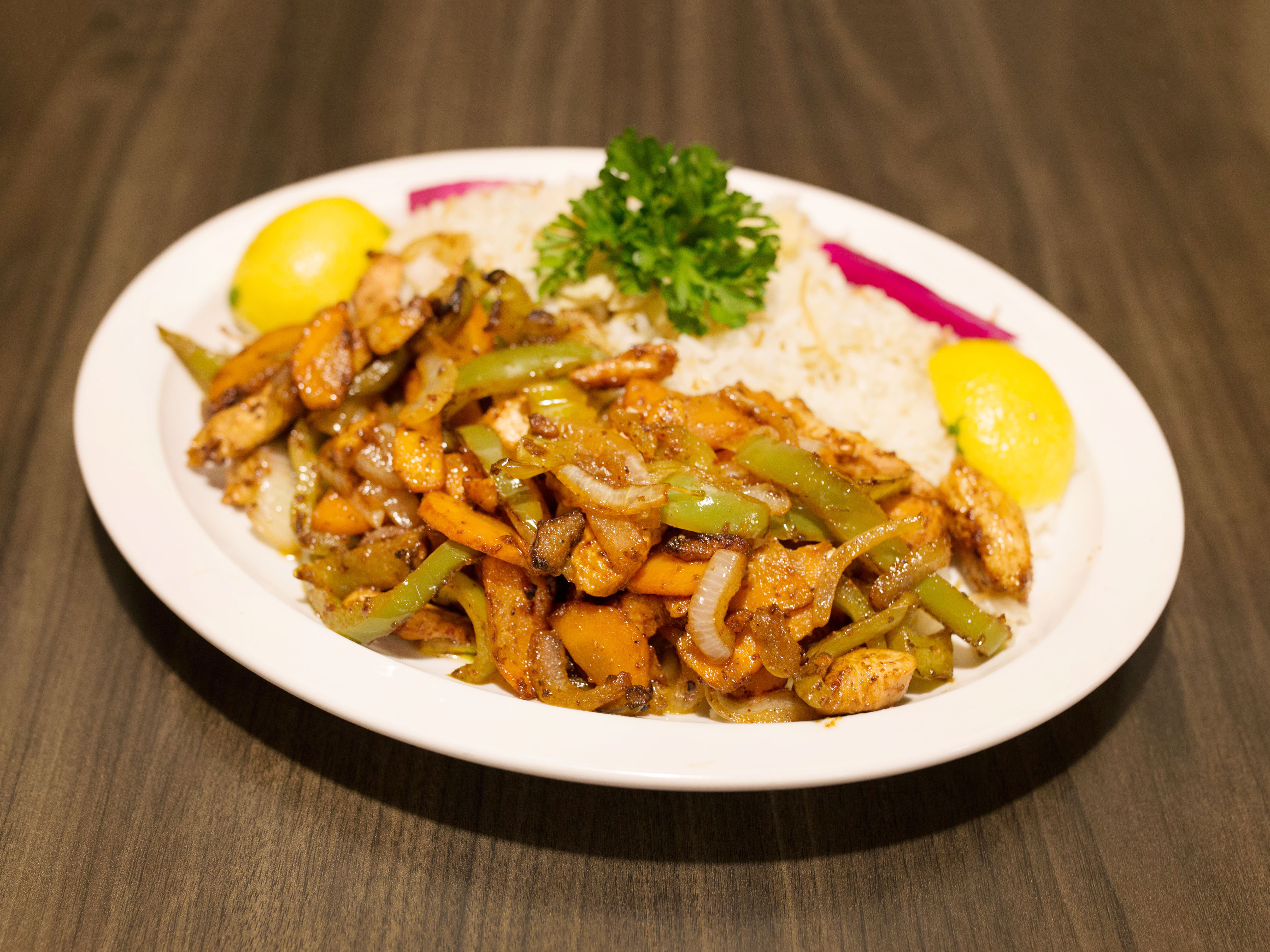 Order Classic Ghallab Dinner food online from Alloush Grill store, Livonia on bringmethat.com