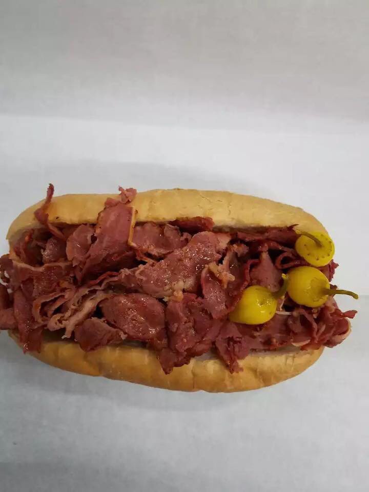 Order Famous Pastrami Sandwich  food online from Frostees store, Bakersfield on bringmethat.com