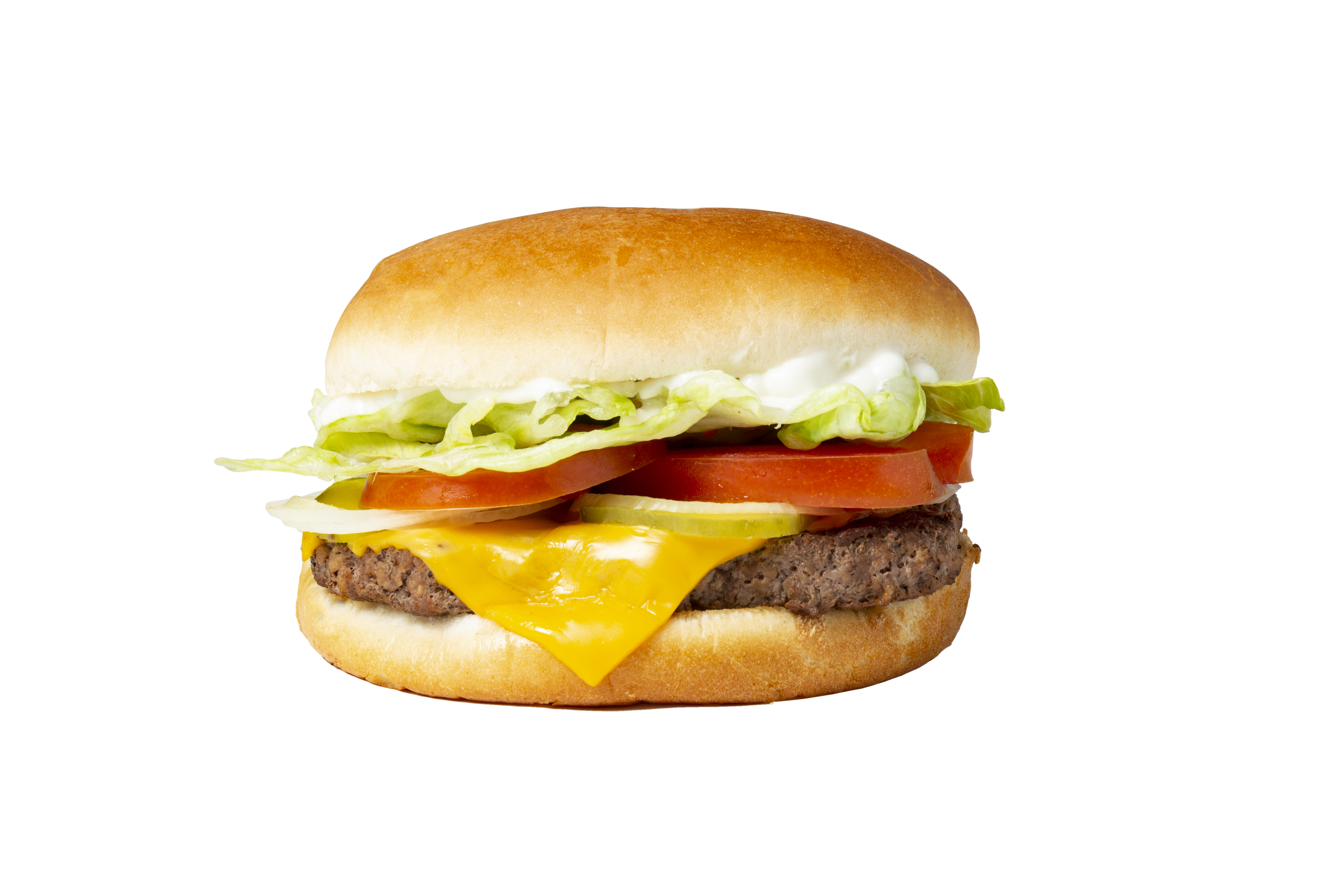Order Single Burger food online from Lone Star Market store, Humble on bringmethat.com