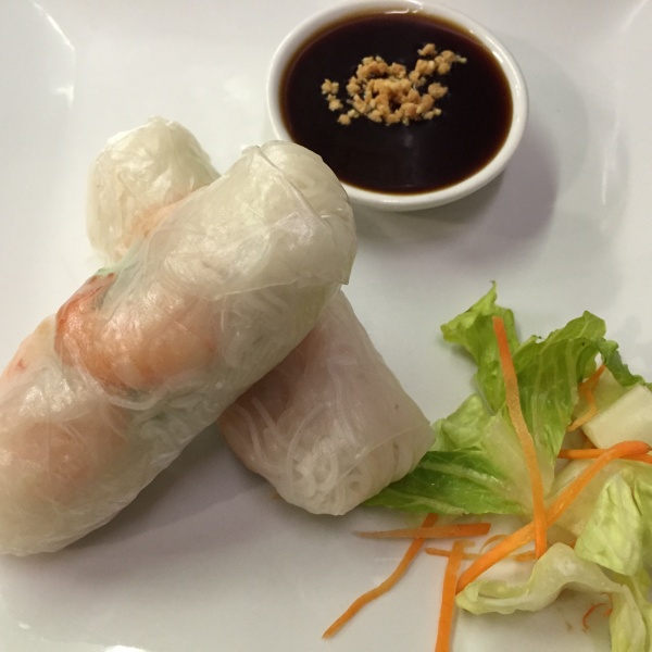 Order A2. Two Fresh Basil Rolls food online from Mint chinese and thai cuisine store, Chamblee on bringmethat.com