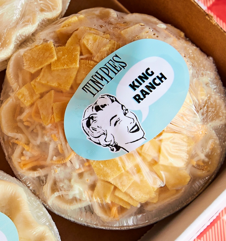 Order Frozen 5'' Spicy King Ranch Chicken Pot Pie food online from Tiny Pies store, Austin on bringmethat.com