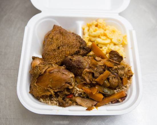Order Brown stew chicken food online from Jamaican Spice store, Toledo on bringmethat.com