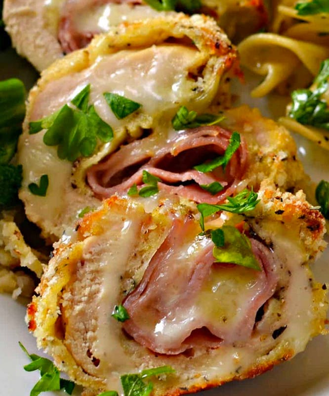Order Chicken Cordon Bleu - Entree food online from Brother Bruno Pizza store, Washingtonville on bringmethat.com