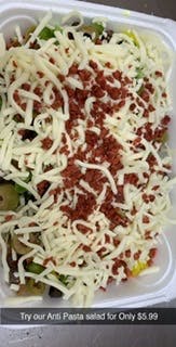 Order Antipasta Salad - Salad food online from Monty's Pizza store, Chesapeake on bringmethat.com