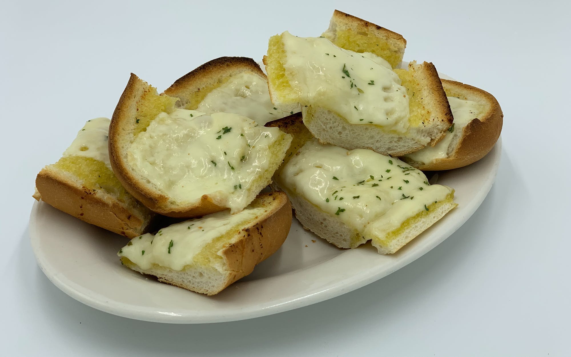 Order Garlic Bread with Cheese - Appetizer food online from Mario Pizza store, Westbury on bringmethat.com