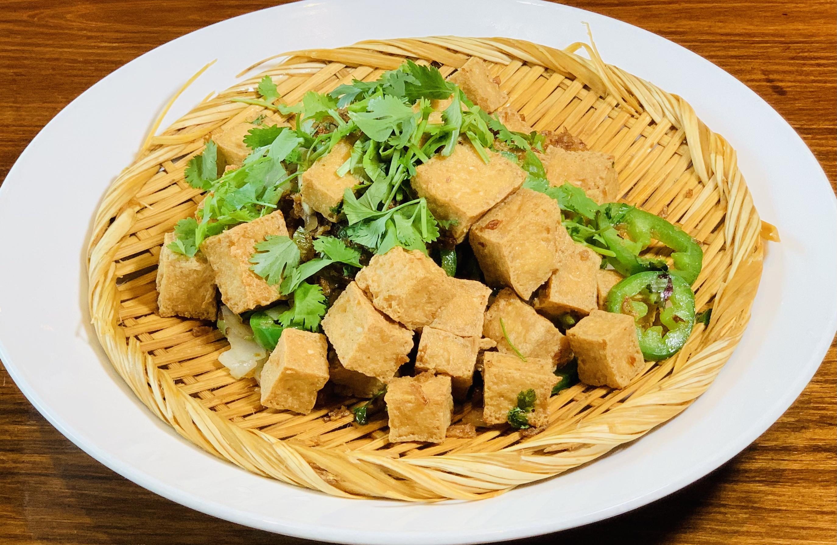 Order Salt Pepper Tofu food online from Spicy Girl store, Houston on bringmethat.com