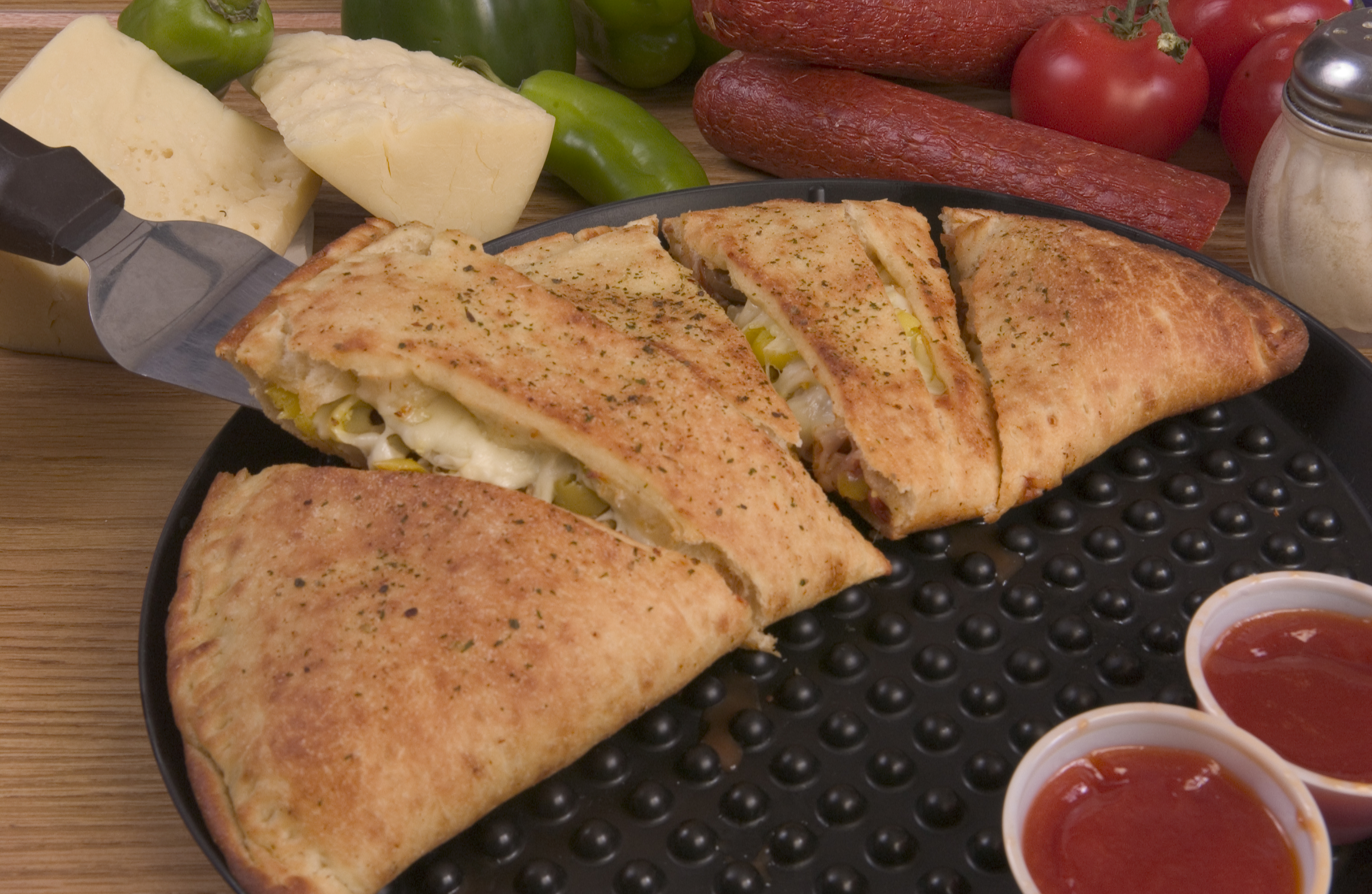 Order Calzone Build With Your Toppings food online from Giovanni's Pizza Place store, Charleston on bringmethat.com