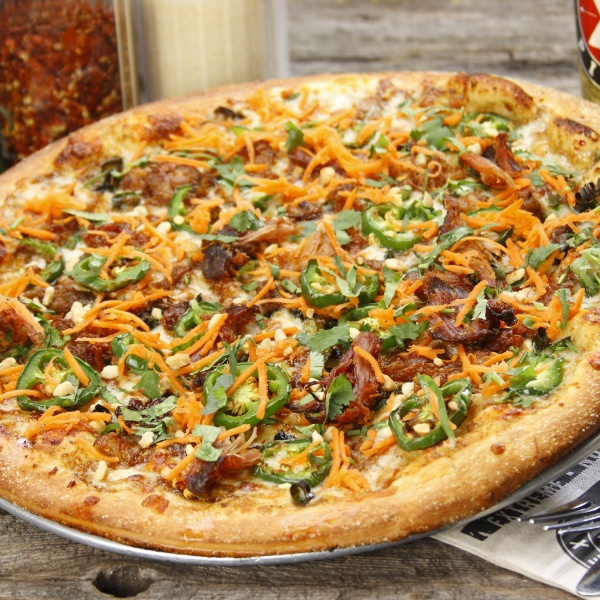 Order Hanoi Fever Pizza food online from Extreme Pizza store, Charlottesville on bringmethat.com