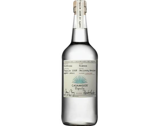 Order Casamigos Blanco, 1000mL tequila food online from Brothers Wine & Liquor store, Copiague on bringmethat.com
