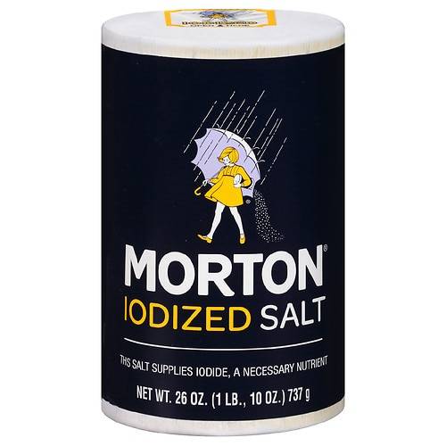 Order Morton Iodized Table Salt - 26.0 OZ food online from Walgreens store, REXBURG on bringmethat.com