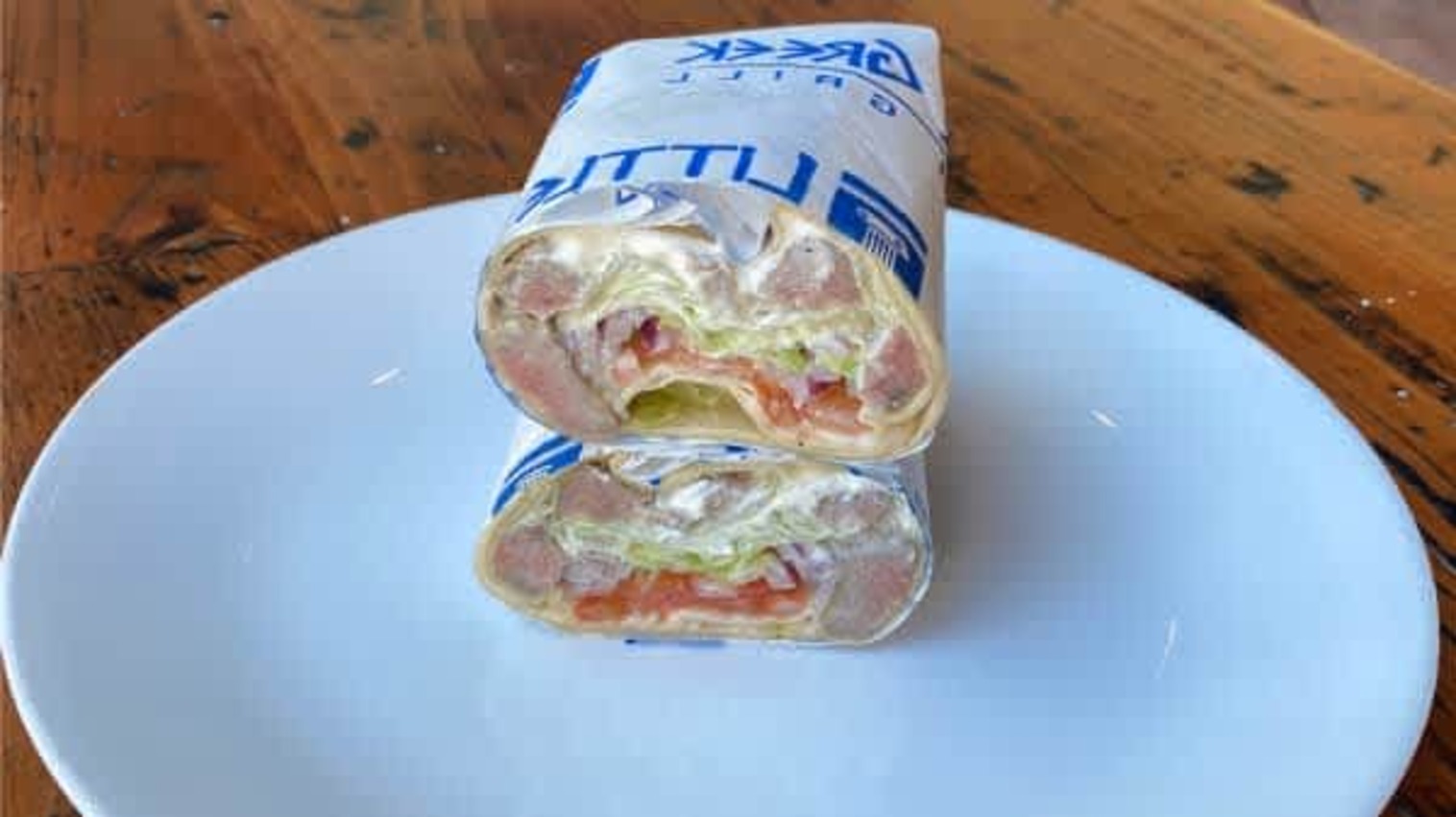Order LAMB WRAP food online from Little Greek Fresh Grill store, Youngstown on bringmethat.com