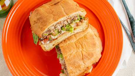 Order Tortas food online from Tomatillo Express Mexican Grill store, Rancho Palos Verdes on bringmethat.com