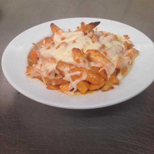 Order Buffalo Fries - Small food online from Mario Cafe & Pizzeria store, East Greenville on bringmethat.com