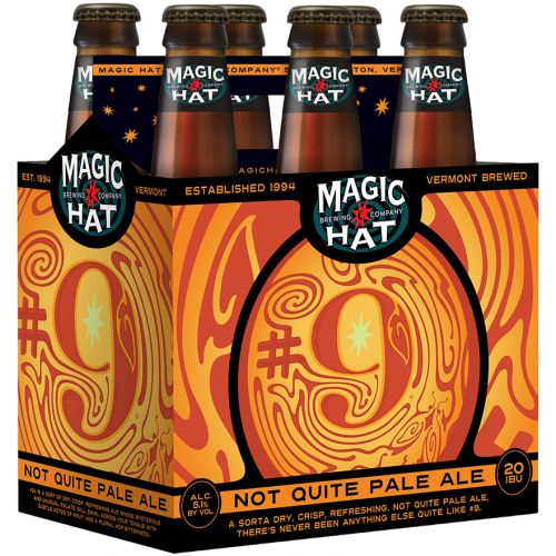 Order Magic Hat #9 Beer 6 Pack, 12 Oz. Bottle food online from Yours Wholesome Foods store, New York on bringmethat.com