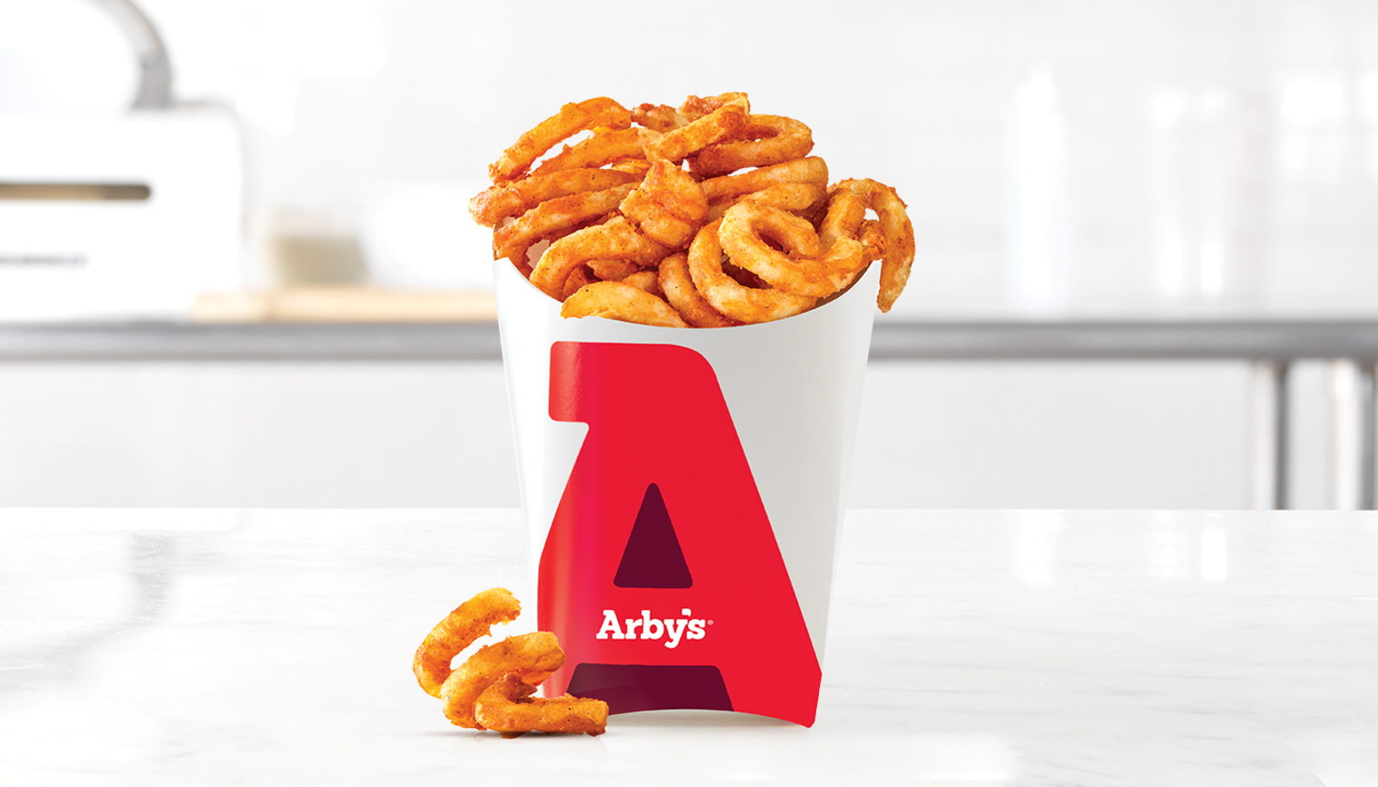Order Curly Fries (Medium) food online from Arbys store, Toledo on bringmethat.com