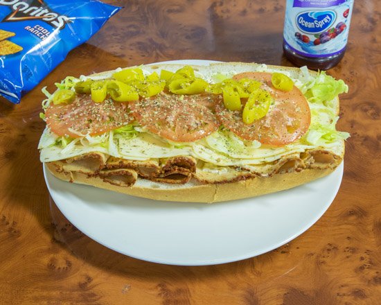 Order Spicy Chicken Sub food online from Plaza Market store, Newark on bringmethat.com