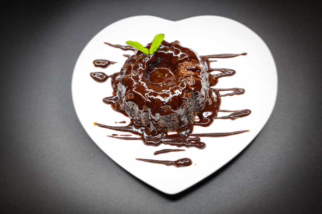 Order CHOCOLATE LAVA CAKE food online from The Asian Bistro store, San Diego on bringmethat.com