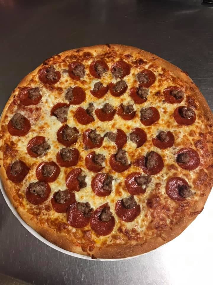 Order Two Topping Pizza - Small 10'' food online from Woodland Pizza store, Hartford on bringmethat.com