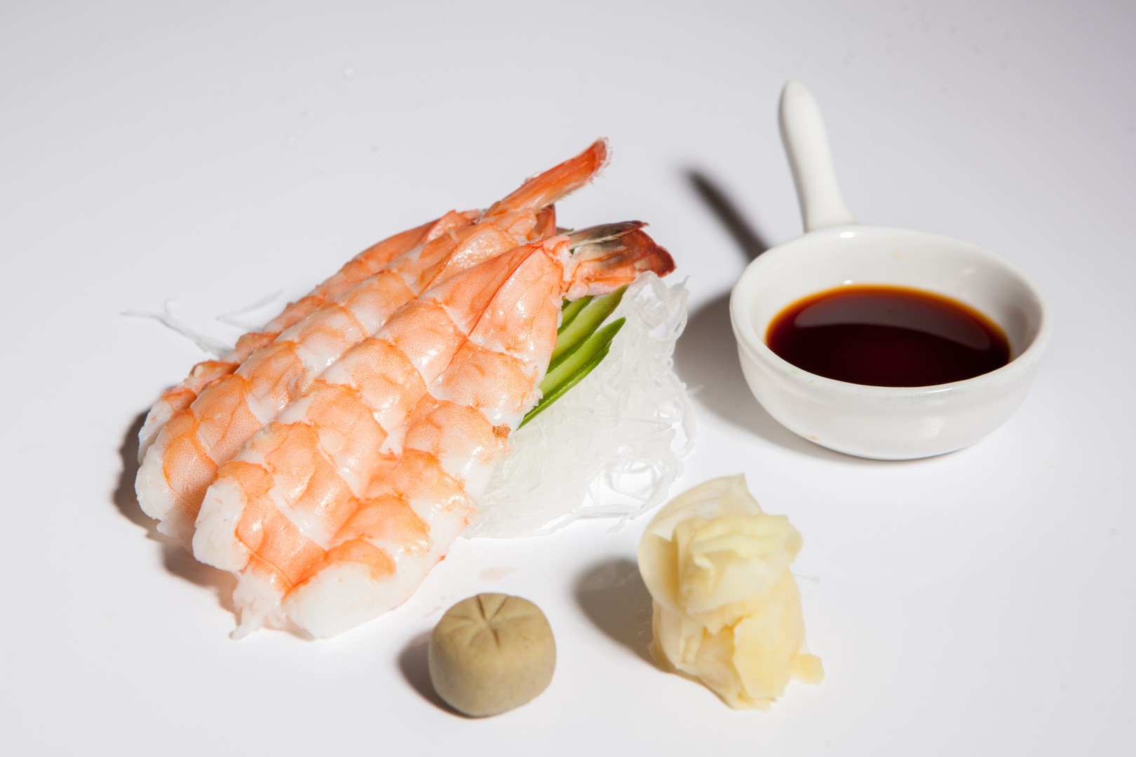Order Shrimp Sashimi (Ebi) food online from Abi sushi store, Astoria on bringmethat.com