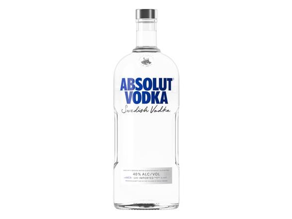 Order Absolut Original Vodka - 1.75L Bottle food online from Josh Wines & Liquors Inc store, New York on bringmethat.com