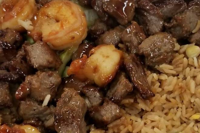 Order Hibachi Steak and Shrimp food online from Express Hibachi store, Decatur on bringmethat.com