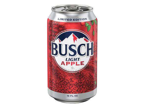 Order Busch Light Apple - 12x 12oz Cans food online from Kirby Food & Liquor store, Champaign on bringmethat.com