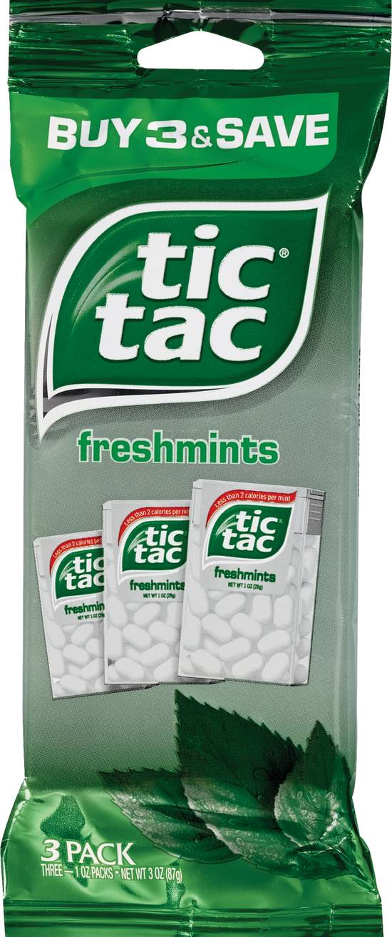 Order Tic Tac Freshmint Mints, 3 Pack food online from Cvs store, WESTON on bringmethat.com