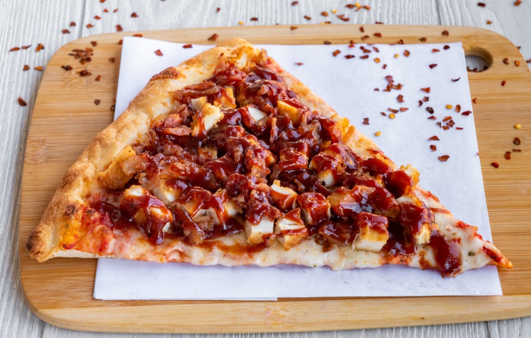 Order BBQ Chicken Bacon Pizza - Large 18" food online from Tony Pizza & Restaurant store, Tatamy on bringmethat.com