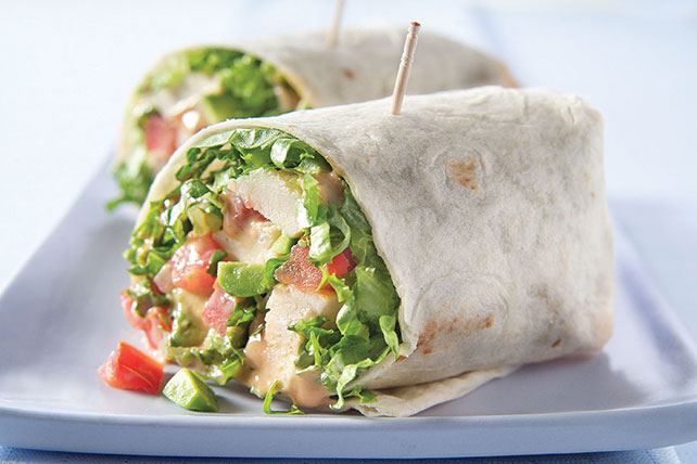 Order Grilled Chicken Wrap food online from KG's AA Grill store, Garden City on bringmethat.com