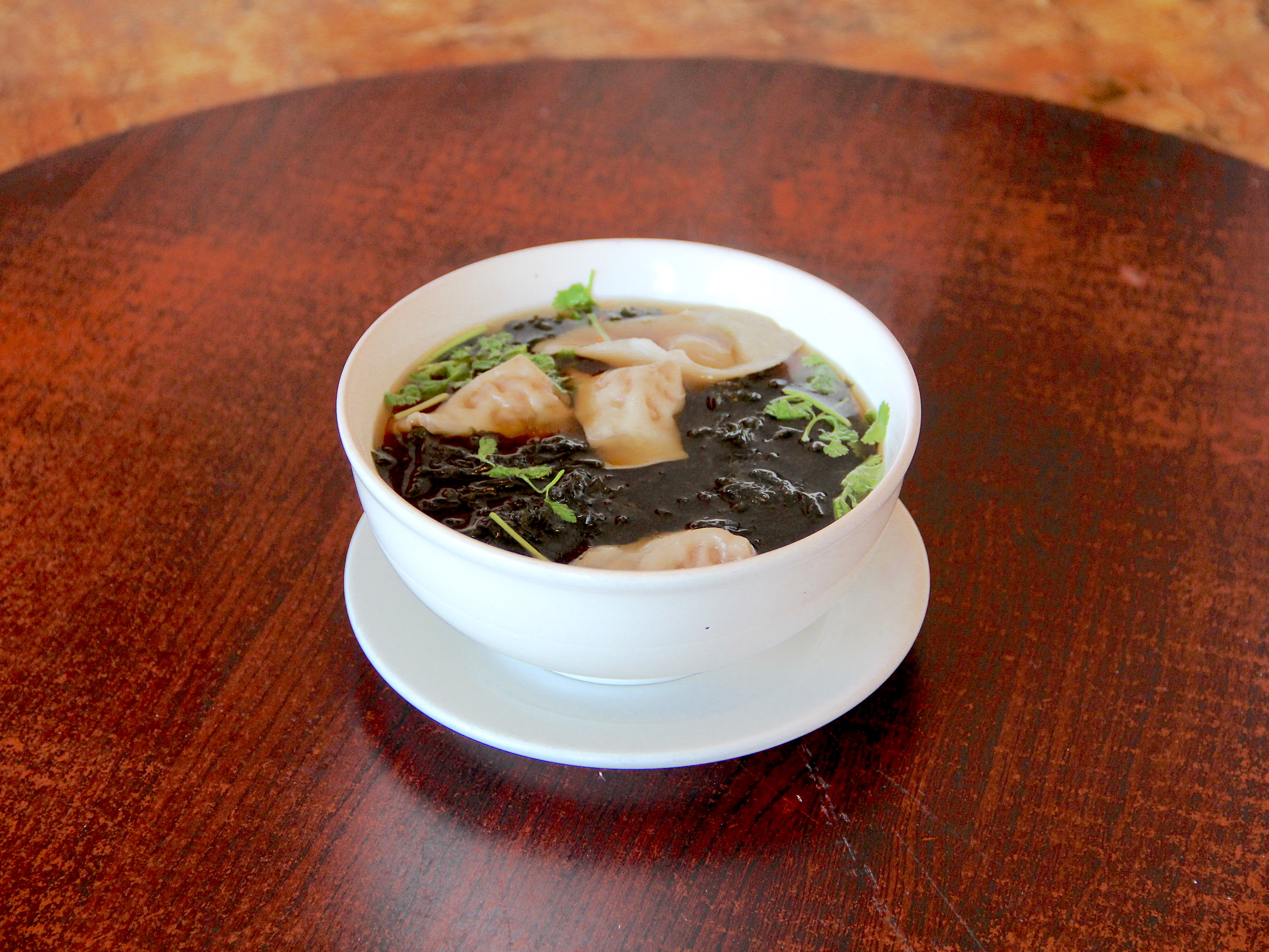 Order Wonton Soup food online from House Of Fortune Vegetarian store, Rowland Heights on bringmethat.com
