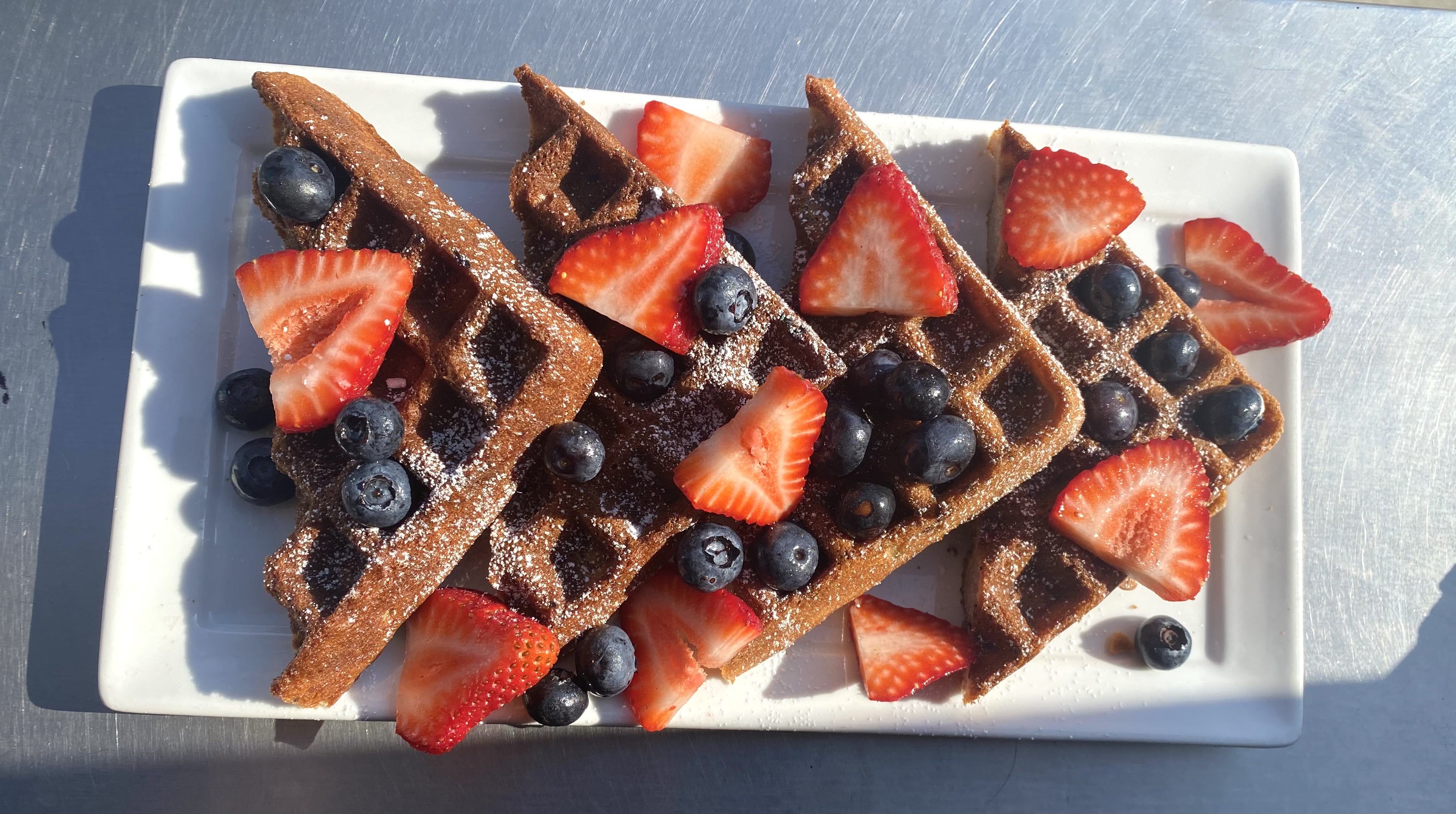 Order Waffles food online from Tribute Coffee store, Garden Grove on bringmethat.com