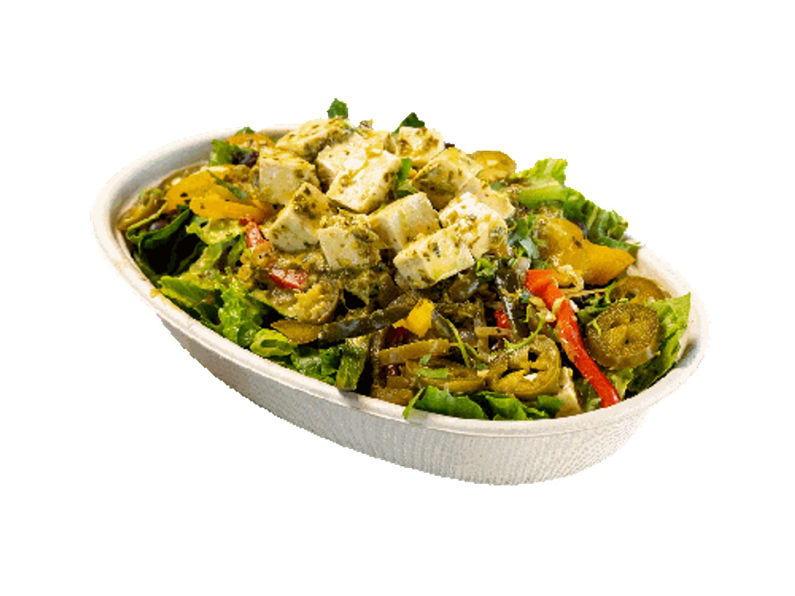 Order Cilantro Lime Tofu Salad food online from Salsa Fresca Mexican Grill store, Lagrangeville on bringmethat.com