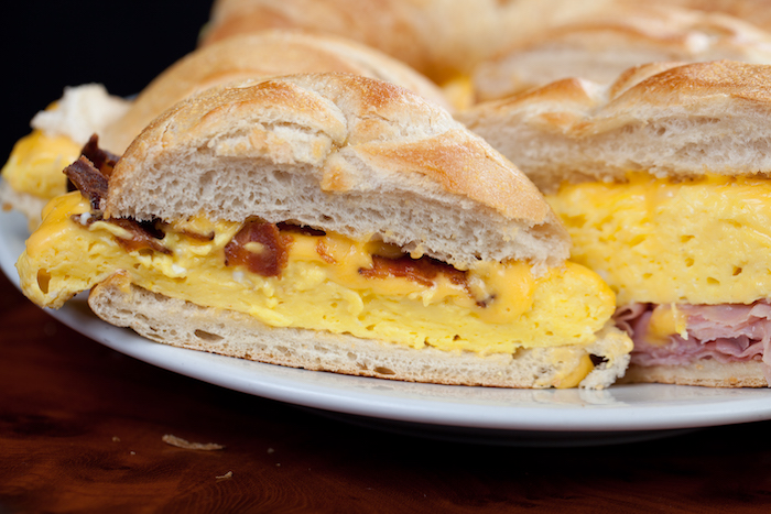 Order Ham and Egg Sandwich food online from Silver Spoon Diner store, Queens on bringmethat.com