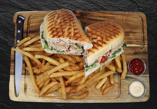 Order Tuna Panini food online from Roma Restaurant & Pizzeria store, Clifton on bringmethat.com