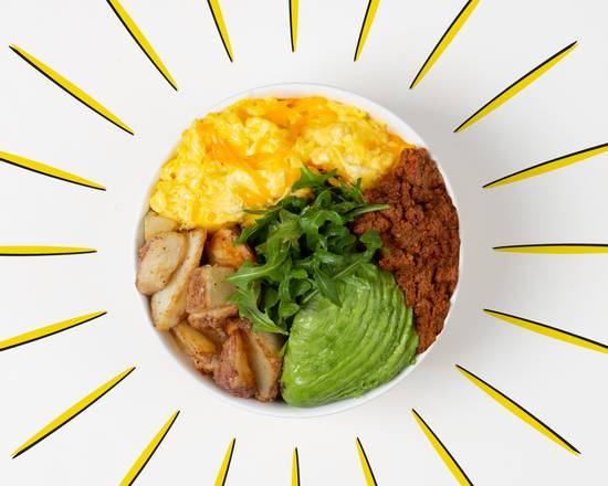 Order Chorizo Breakfast Bowl food online from Power Up! Breakfast Bowls store, Albany on bringmethat.com