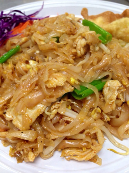 Order 83. Pad Thai Noodle food online from Herb And Spice Thai store, Simi Valley on bringmethat.com