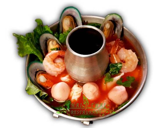 Order Yen Ta Fo Soup food online from Thai Thai store, Santee on bringmethat.com