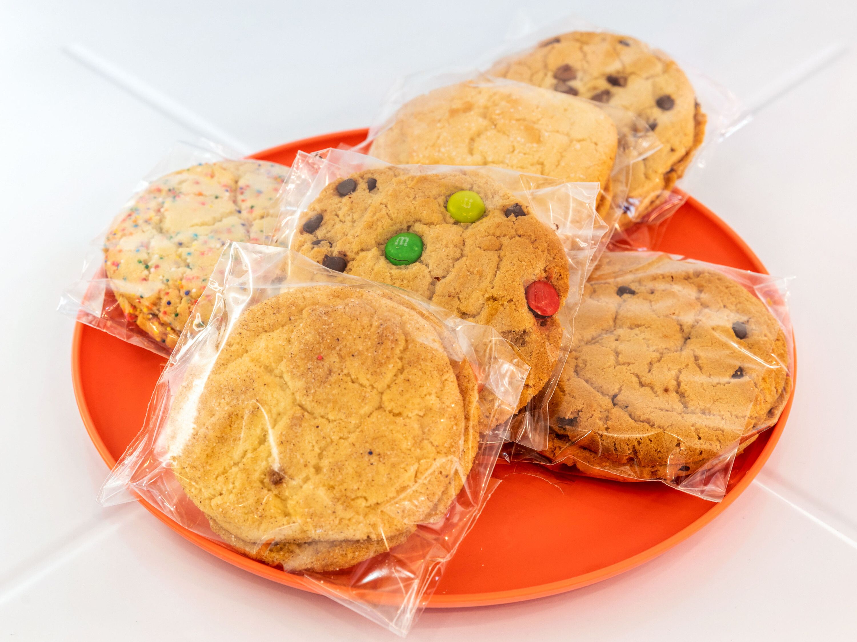 Order 2 Cookies food online from Smallcakes Cupcakery & Creamery - Waco store, Waco on bringmethat.com