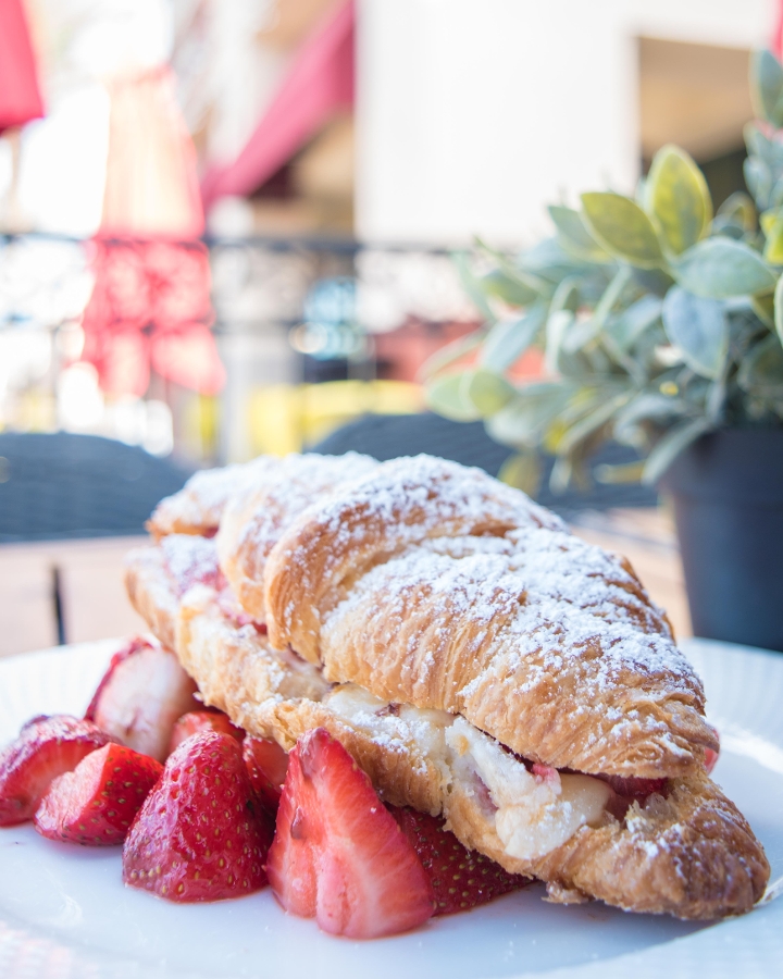 Order Strawberry Croissant food online from The Coffee Class store, Las Vegas on bringmethat.com