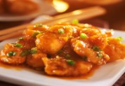 Order H14. Orange Chicken  food online from China King store, Independence on bringmethat.com