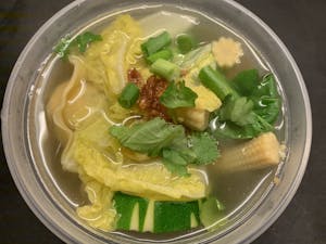 Order S-3. Wonton Soup food online from Thai Smile store, Hamden on bringmethat.com