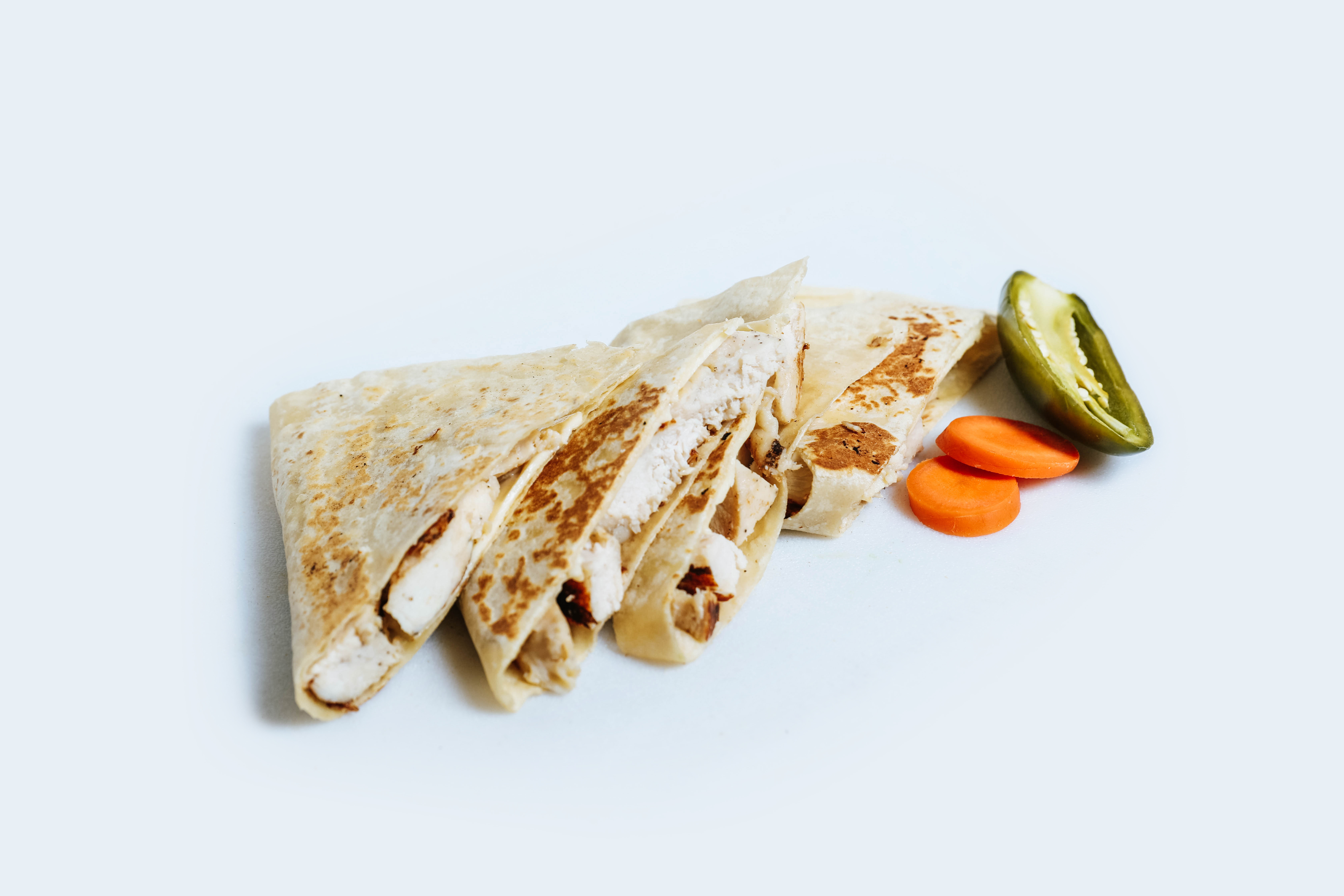 Order #30 Chicken Quesadilla Lunch food online from Dc Donut Cafe store, Granada Hills on bringmethat.com
