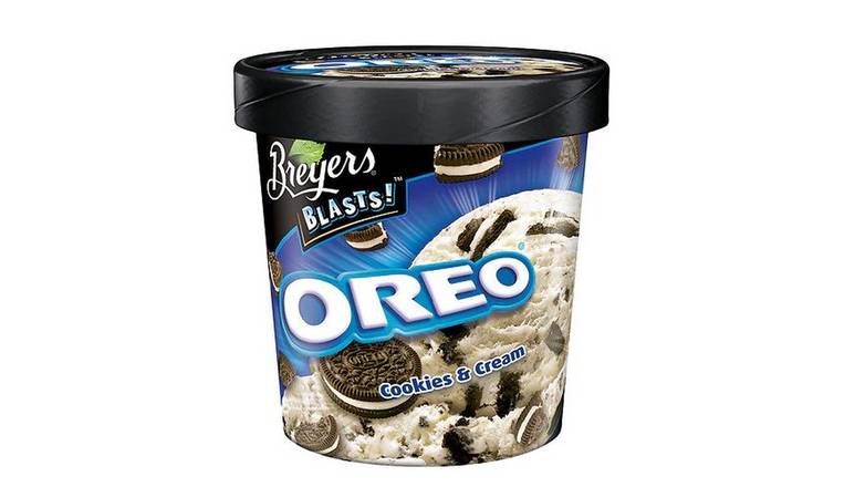 Order Breyers Blasts Oreo Cookies And Cream Frozen Dairy Dessert food online from Energy Mart 3 store, Hendersonville on bringmethat.com