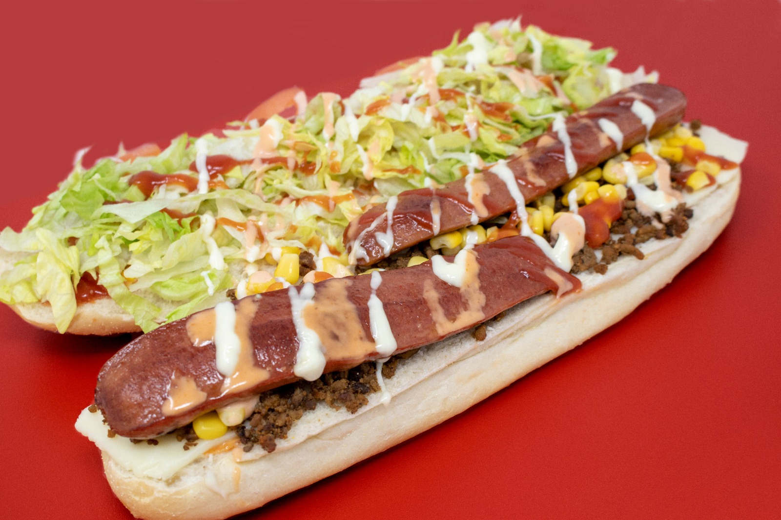 Order Hot Dog a la Plancha food online from Empanadas Monumental store, Teaneck on bringmethat.com