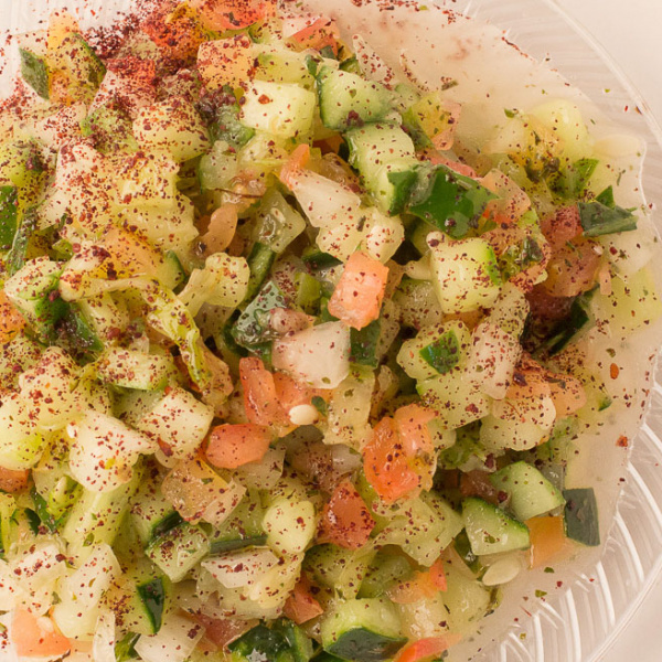 Order H16 House Chopped Salad food online from Zamani Mediterranean Grill store, Spring on bringmethat.com